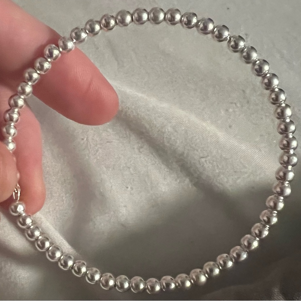 Handmade “Worthy” Bangle Stack - Picture 2 of 2